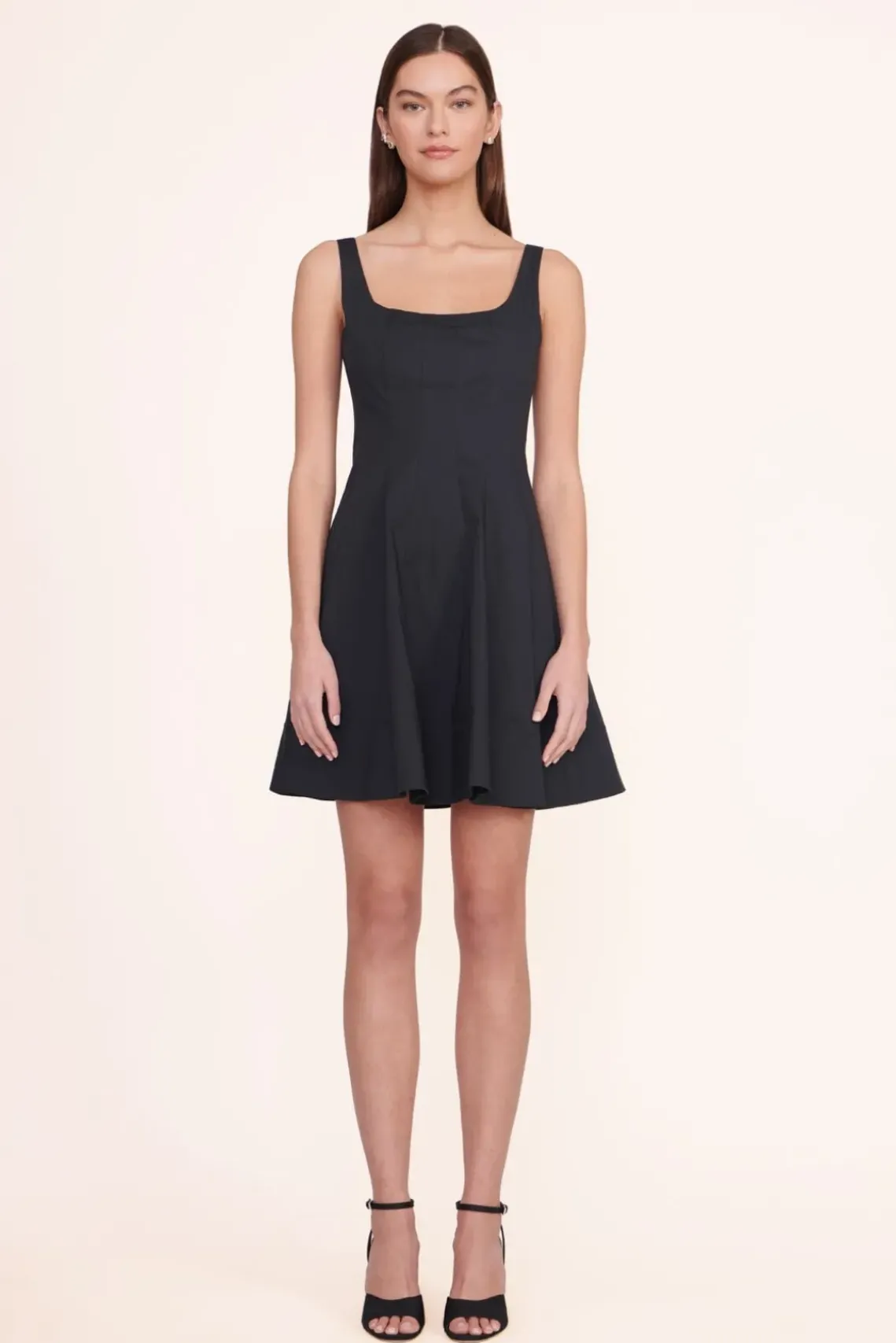 CLOTHING STAUD - MINI WELLS DRESS BLACK