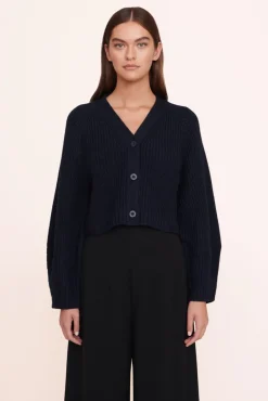 CLOTHING STAUD - MIRABEL CARDIGAN NAVY