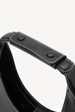HANDBAGS STAUD - MOON BAG BLACK