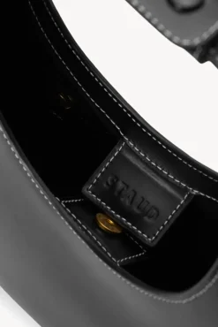 HANDBAGS STAUD - MOON BAG BLACK