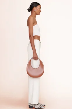 HANDBAGS STAUD - MOON BAG SADDLE