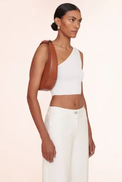 HANDBAGS STAUD - MOON BAG SADDLE