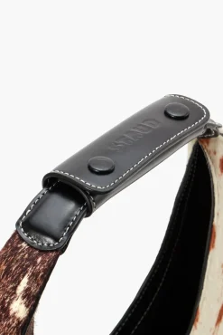 HANDBAGS STAUD - MOON SPLIT TOTE BAG MIXED HAIRCALF