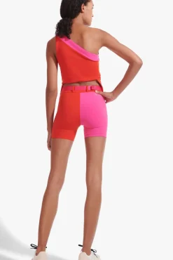 CLOTHING STAUD - NB SLEEK SHORT FIERY RED