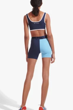 CLOTHING STAUD - NB SLEEK SHORT PEACOAT NAVY