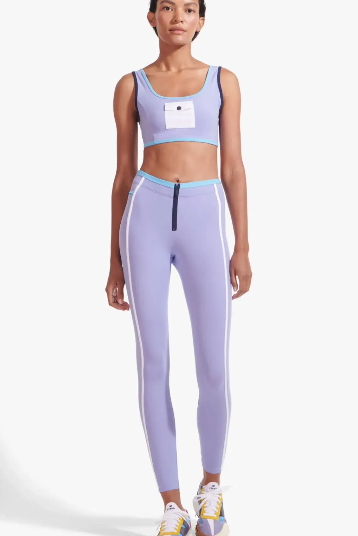CLOTHING STAUD - NB SLEEK TIGHT GALAXY PURPLE