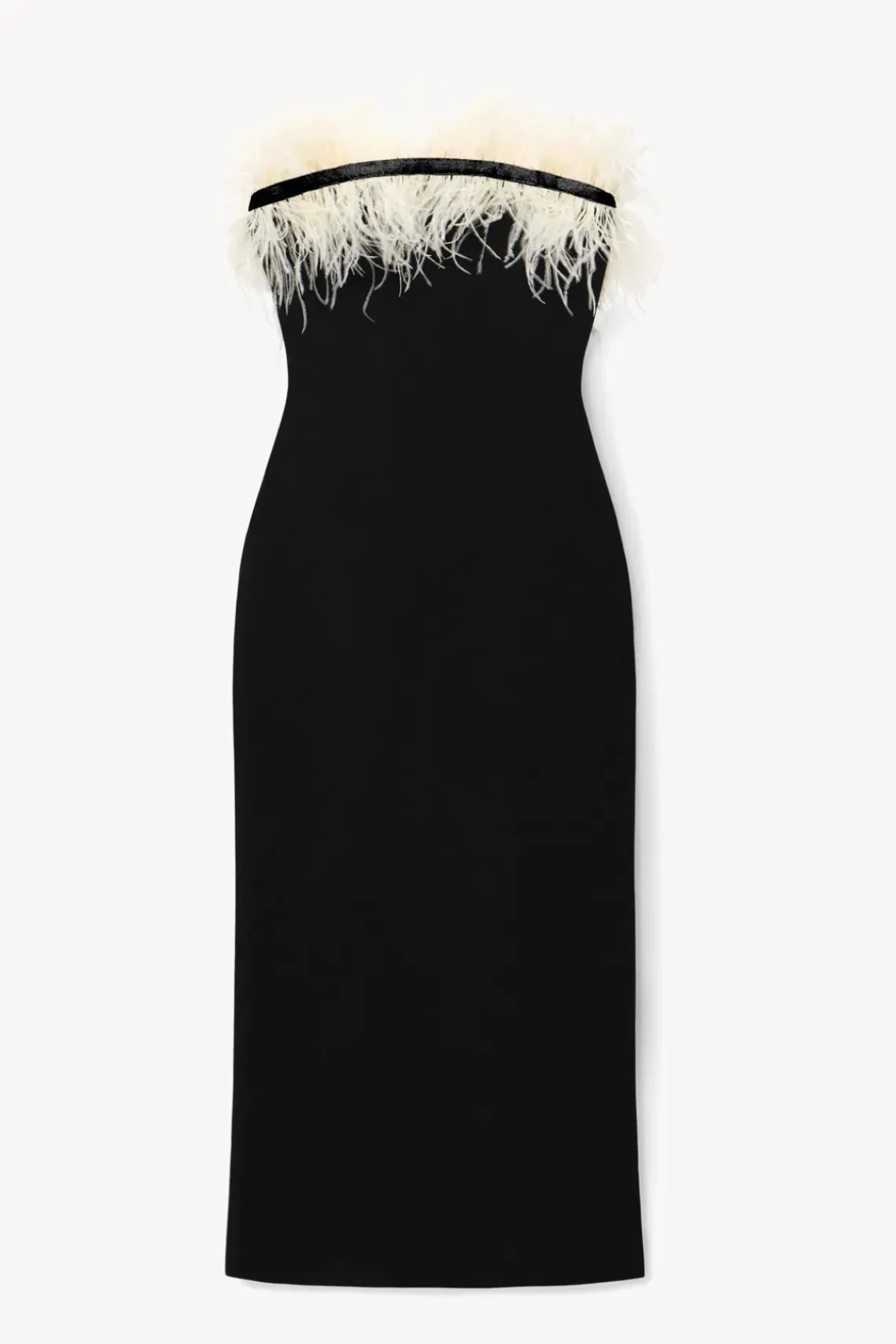 CLOTHING STAUD - NELLIE DRESS BLACK/IVORY BLACK IVORY
