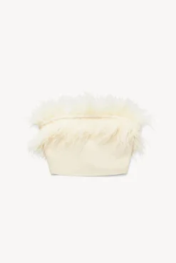 CLOTHING STAUD - NELLIE TOP IVORY