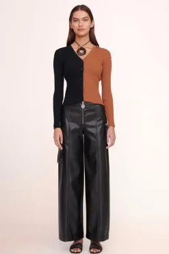 SHOES STAUD - NEVIL CROCHET SANDAL BLACK