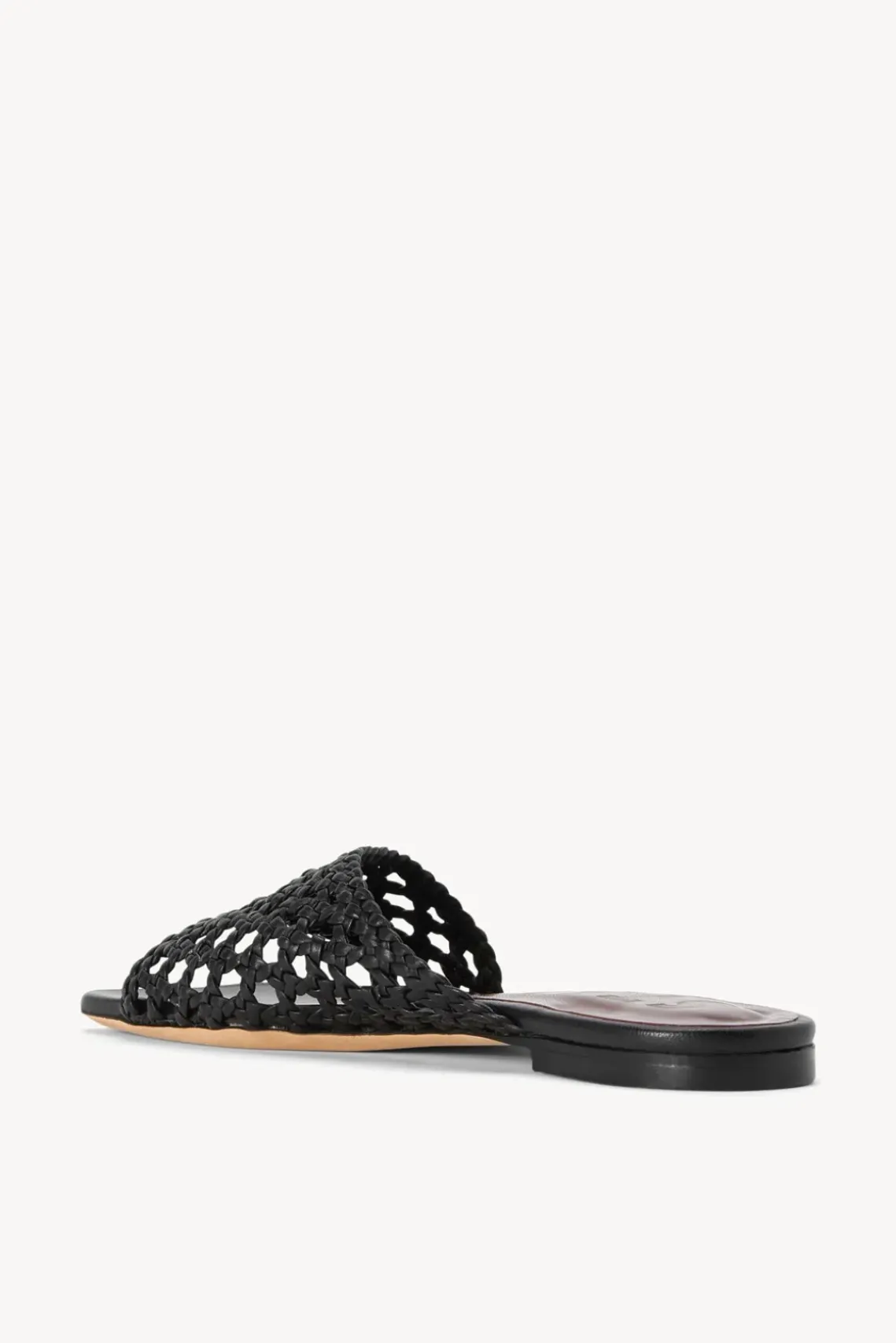SHOES STAUD - NEVIL CROCHET SANDAL BLACK
