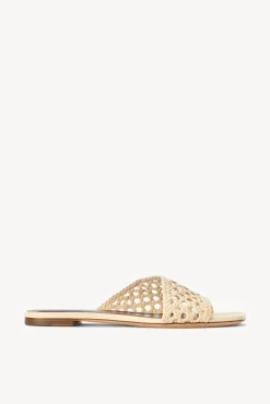 SHOES STAUD - NEVIL CROCHET SANDAL CREAM