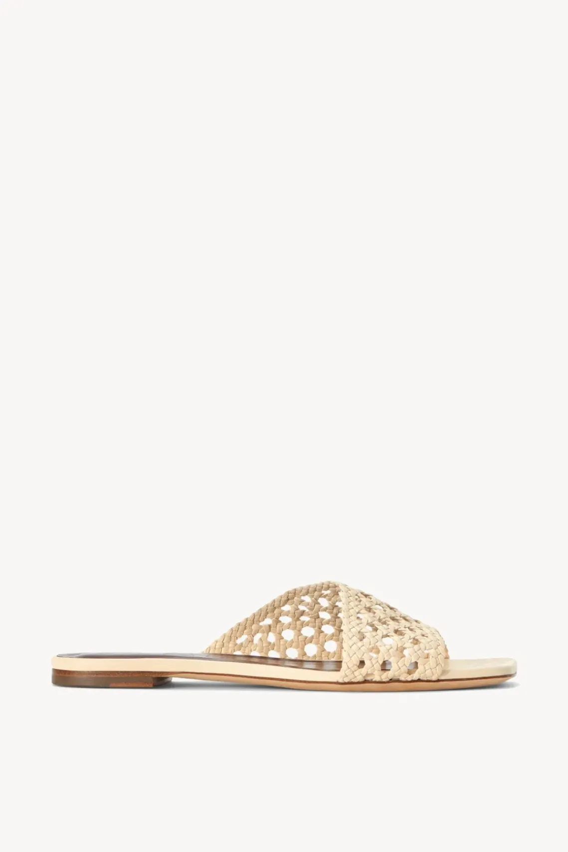 SHOES STAUD - NEVIL CROCHET SANDAL CREAM