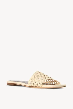 SHOES STAUD - NEVIL CROCHET SANDAL CREAM