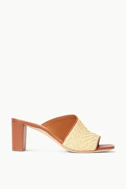 SHOES STAUD - NEVIL HEEL RAFFIA NATURAL