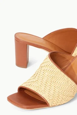 SHOES STAUD - NEVIL HEEL RAFFIA NATURAL