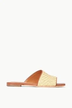 SHOES STAUD - NEVIL SANDAL RAFFIA NATURAL