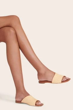 SHOES STAUD - NEVIL SANDAL RAFFIA NATURAL