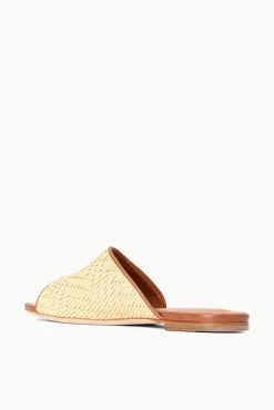 SHOES STAUD - NEVIL SANDAL RAFFIA NATURAL
