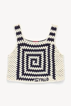 CLOTHING STAUD - NICKEL TOP ACID COBALT