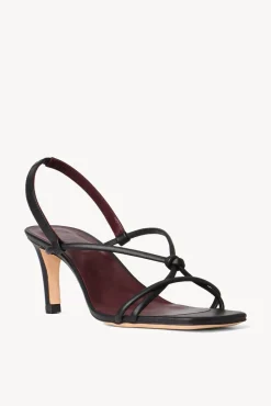 SHOES STAUD - NICOLETTE HEEL BLACK