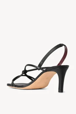SHOES STAUD - NICOLETTE HEEL BLACK