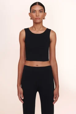 CLOTHING STAUD - NOOR TOP BLACK