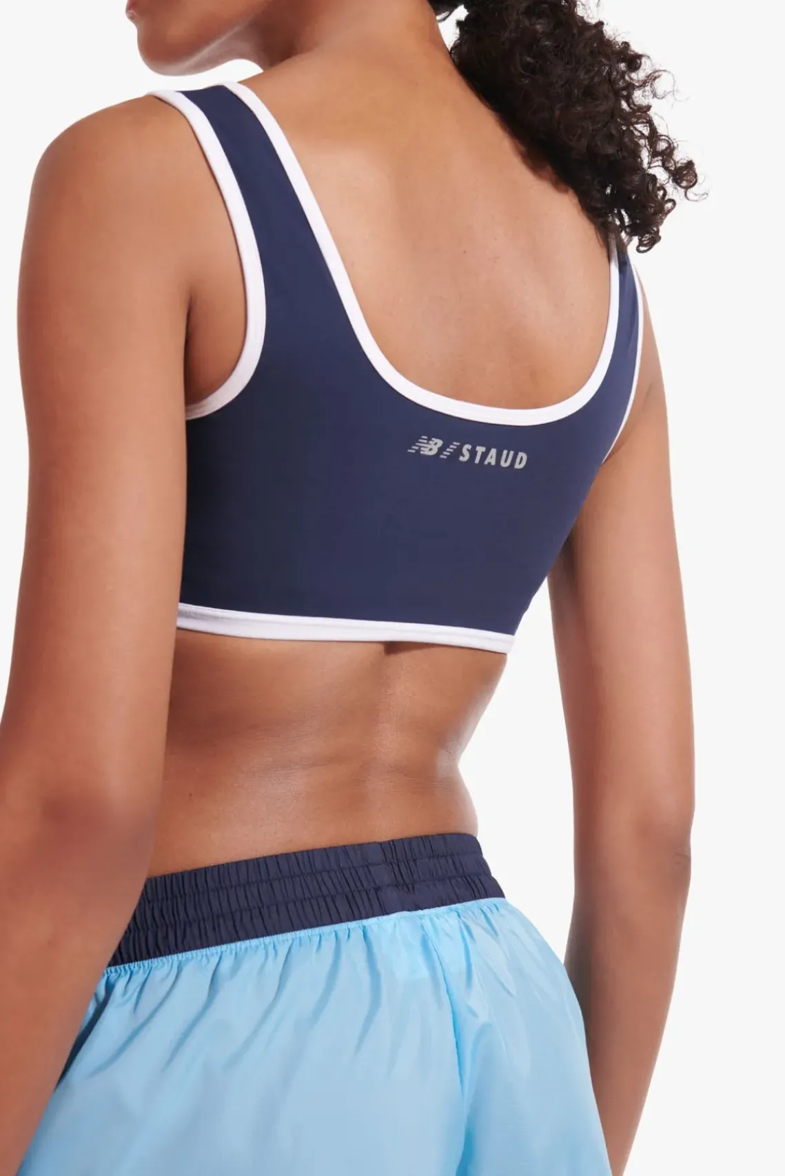 CLOTHING STAUD - NYLON RUN SHORT ALASKAN BLUE