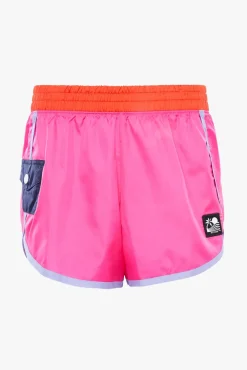 CLOTHING STAUD - NYLON RUN SHORT FUCHSIA