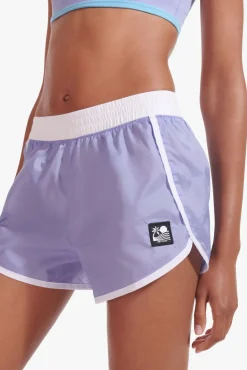 CLOTHING STAUD - NYLON RUN SHORT GALAXY PURPLE