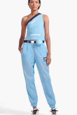 CLOTHING STAUD - NYLON TRACK PANT ALASKAN BLUE