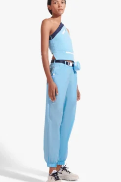 CLOTHING STAUD - NYLON TRACK PANT ALASKAN BLUE