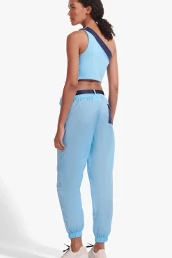 CLOTHING STAUD - NYLON TRACK PANT ALASKAN BLUE