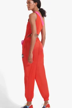 CLOTHING STAUD - NYLON TRACK PANT FIERY RED