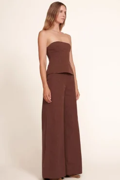 CLOTHING STAUD - OAK PANT CHOCOLATE