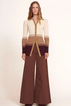CLOTHING STAUD - OAK PANT CHOCOLATE
