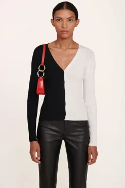 HANDBAGS STAUD - OLLIE BAG CHERRY