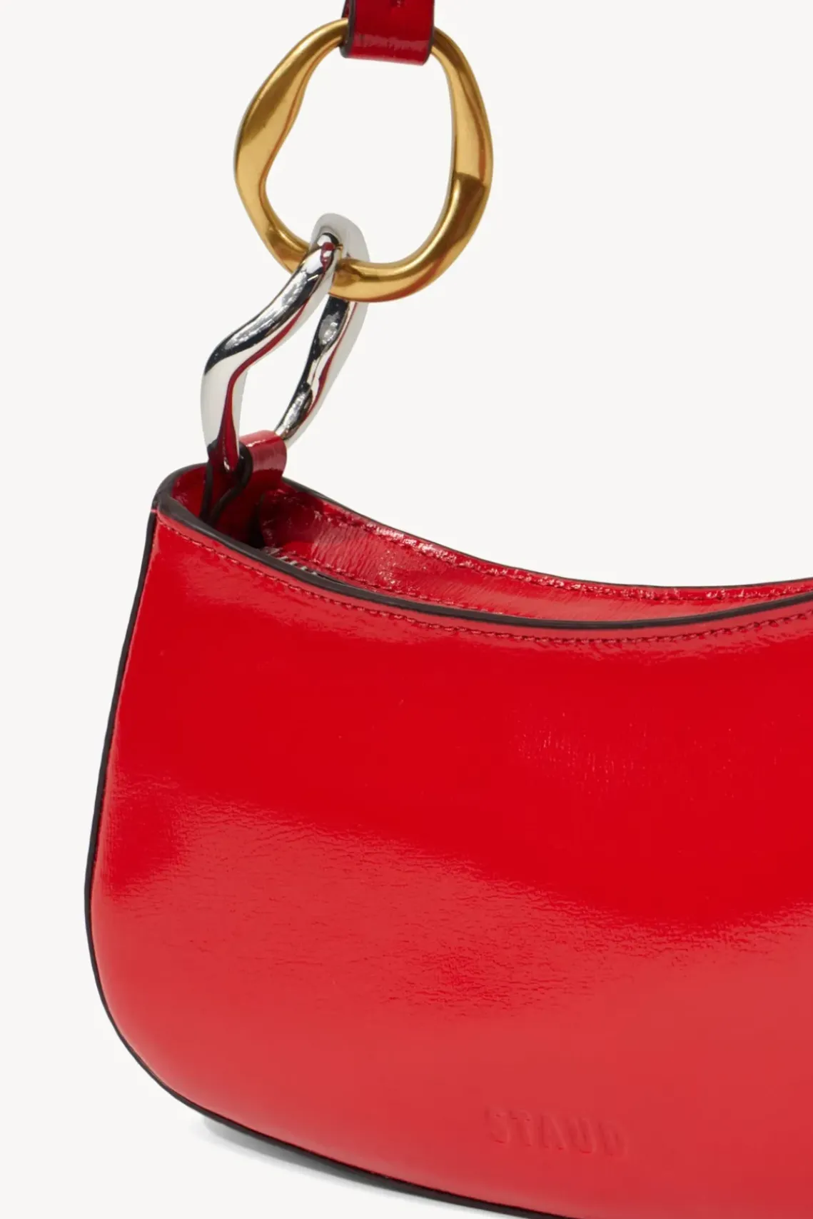 HANDBAGS STAUD - OLLIE BAG CHERRY