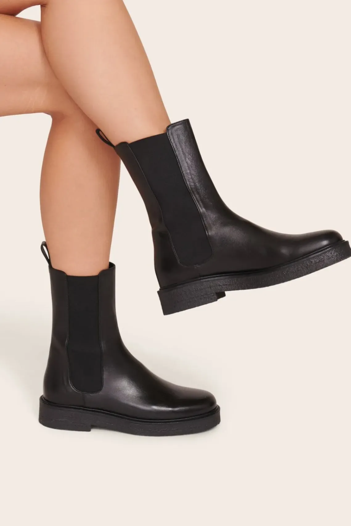 SHOES STAUD - PALAMINO BOOT BLACK