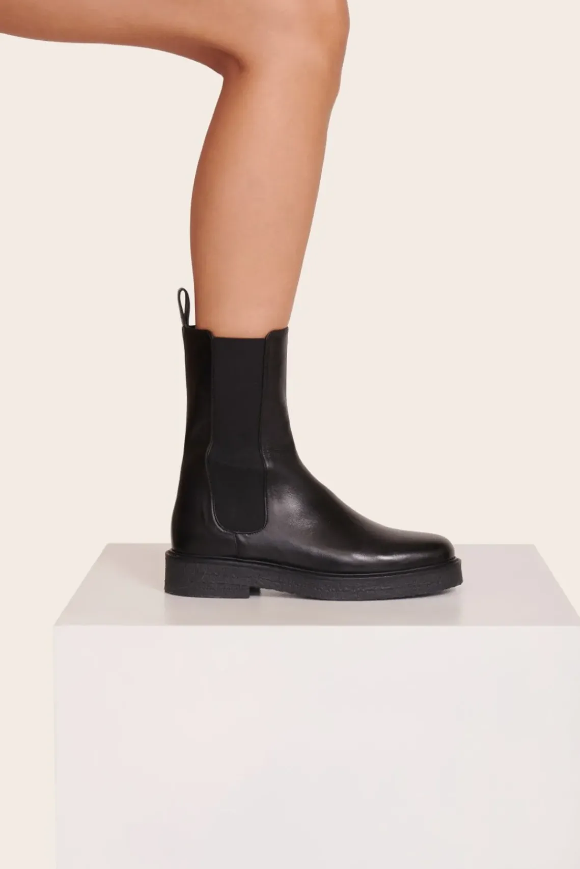 SHOES STAUD - PALAMINO BOOT BLACK