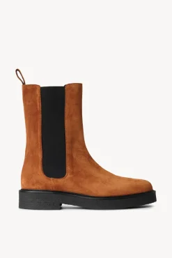 SHOES STAUD - PALAMINO BOOT TAN BLACK