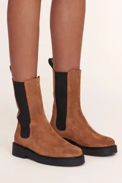 SHOES STAUD - PALAMINO BOOT TAN BLACK