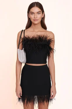 HANDBAGS STAUD - PENNY CRYSTAL BAG BLACK BLACK RHINESTONE