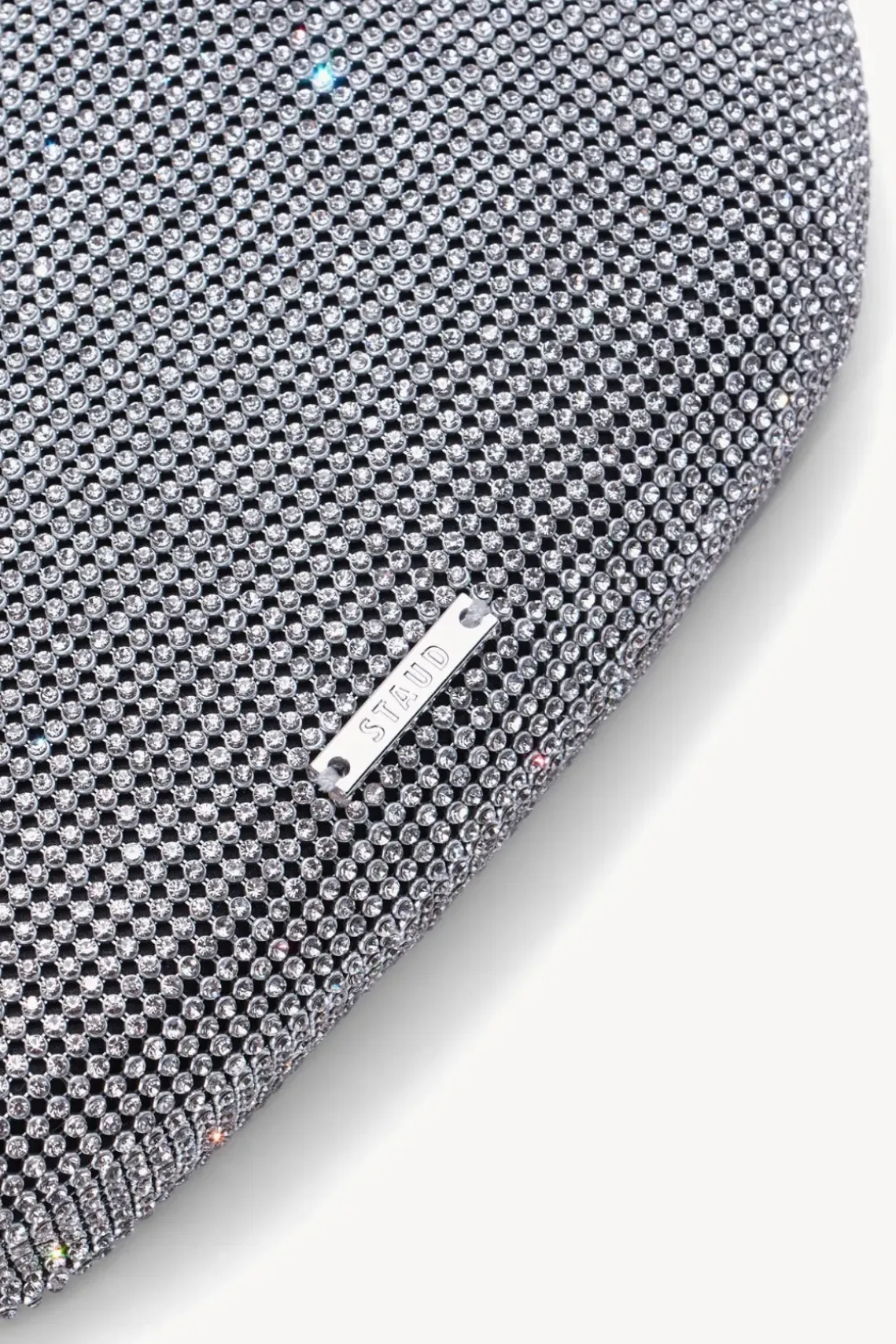 HANDBAGS STAUD - PEPPER CRYSTAL BAG BLACK BLACK RHINESTONE