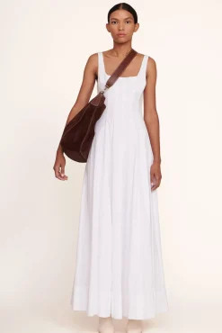 HANDBAGS STAUD - PERRY BAG MAHOGANY SUEDE