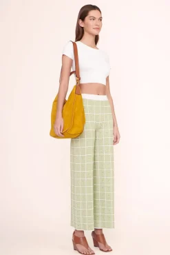 HANDBAGS STAUD - PERRY BAG OCHER TAN SUEDE