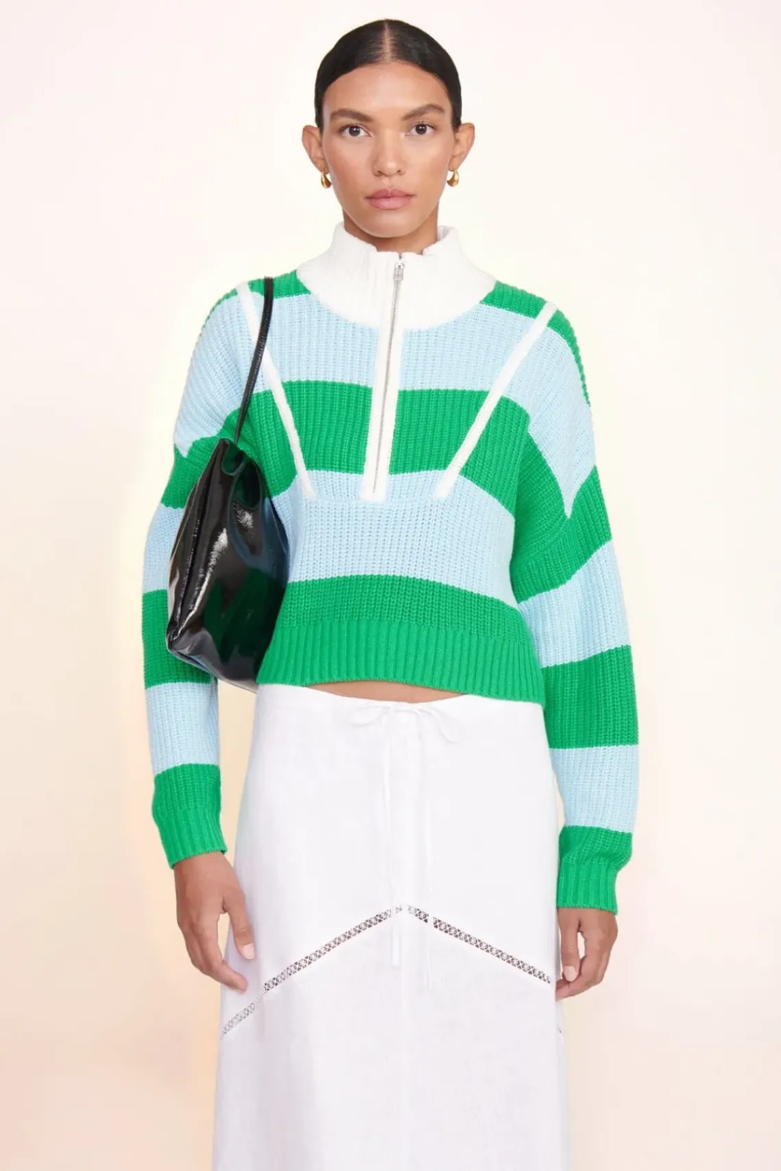 HANDBAGS STAUD - PHOEBE BAG PATENT BLACK