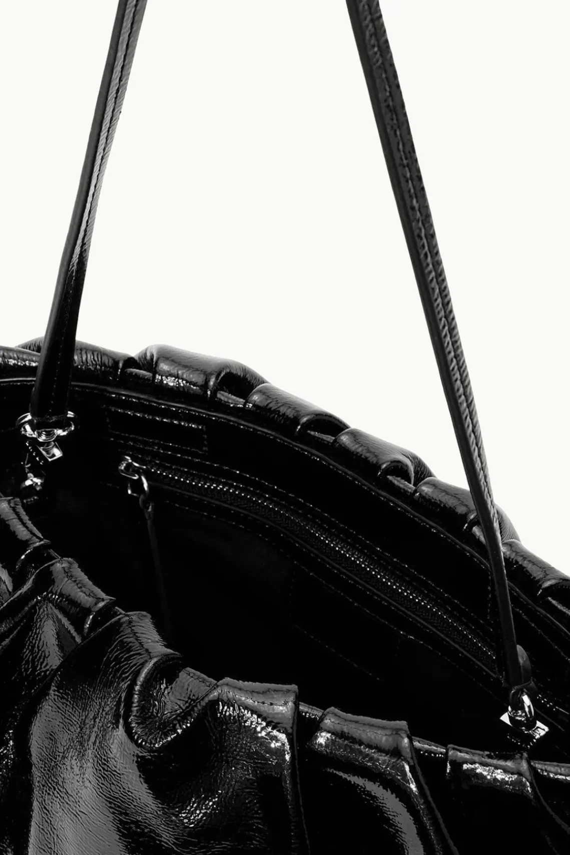 HANDBAGS STAUD - PHOEBE BAG PATENT BLACK