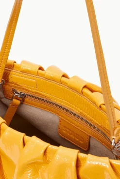 HANDBAGS STAUD - PHOEBE BAG PATENT MANGO