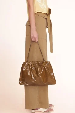 HANDBAGS STAUD - PHOEBE BAG PATENT ROSEMARY