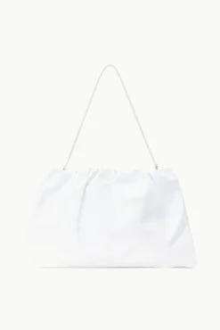 HANDBAGS STAUD - PHOEBE BAG PATENT WHITE